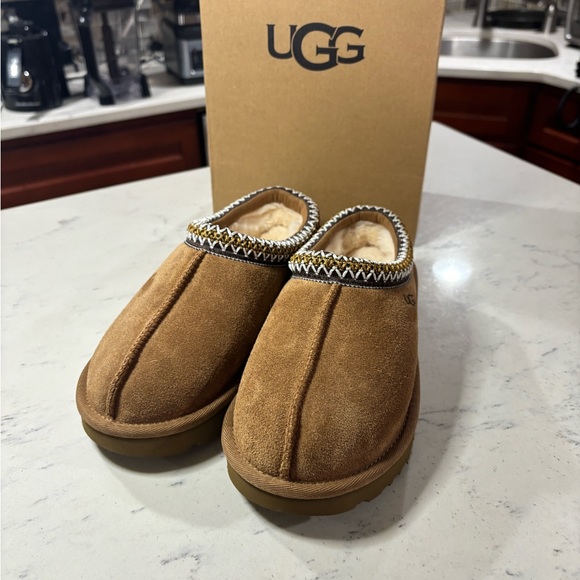 Brand New Ugg Tasman Slipper Chestnut Women Shoe Size 6 - 10 Same Day Shipping - Picture 4 of 13